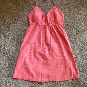 Cute orange halter dress